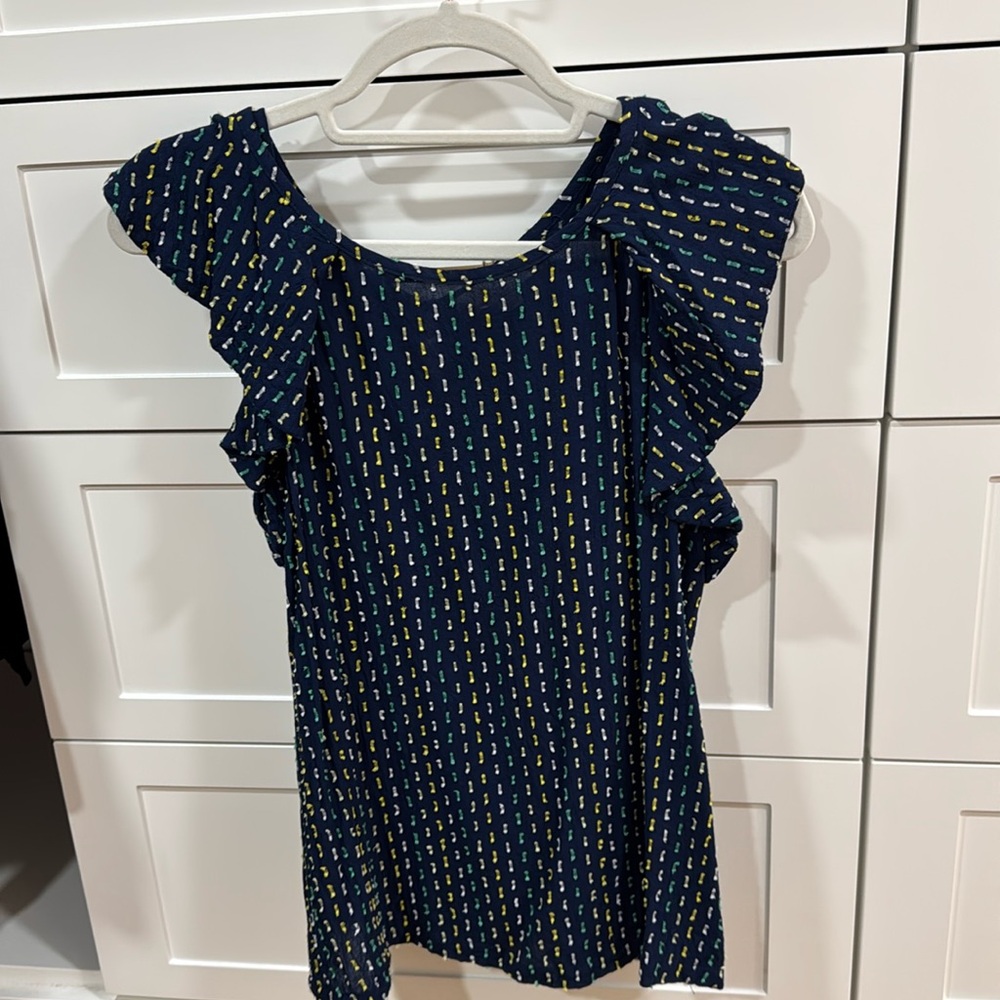 BOGO! Loft flutter sleeve top